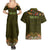 Personalized Mexico Cinco De Mayo Couples Matching Summer Maxi Dress and Hawaiian Shirt Chilli Pepper and Cactus