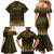 Personalized Mexico Cinco De Mayo Family Matching Mermaid Dress and Hawaiian Shirt Chilli Pepper and Cactus