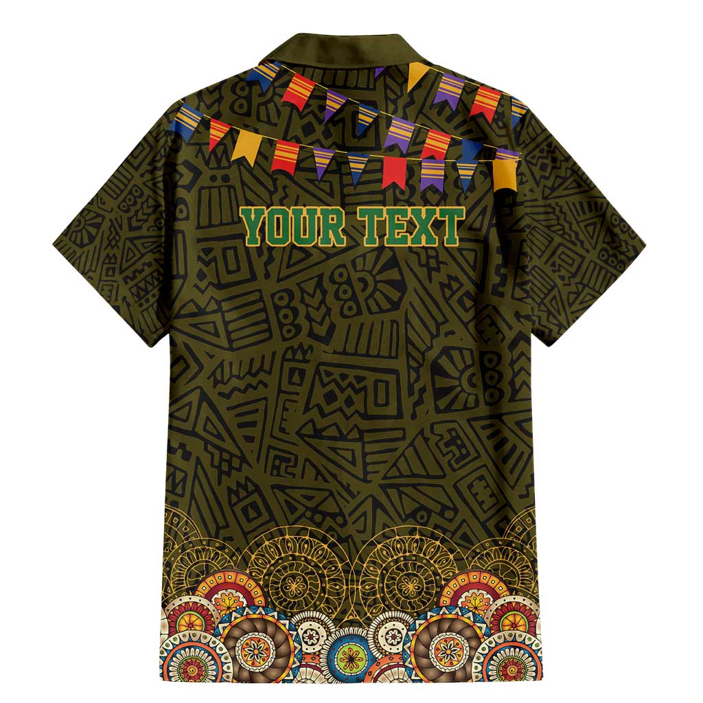 Personalized Mexico Cinco De Mayo Family Matching Mermaid Dress and Hawaiian Shirt Chilli Pepper and Cactus