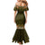 Personalized Mexico Cinco De Mayo Family Matching Mermaid Dress and Hawaiian Shirt Chilli Pepper and Cactus