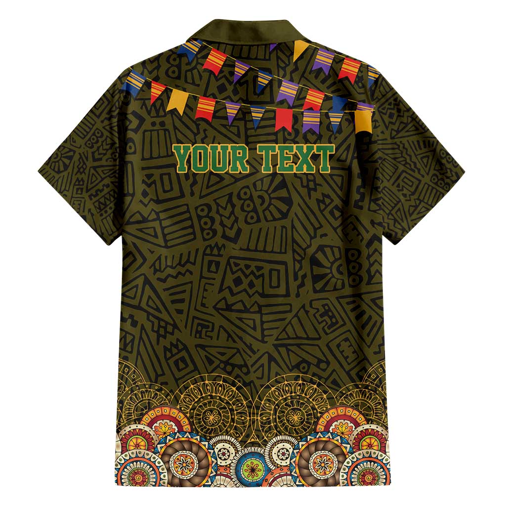 Personalized Mexico Cinco De Mayo Family Matching Puletasi and Hawaiian Shirt Chilli Pepper and Cactus