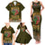Personalized Mexico Cinco De Mayo Family Matching Tank Maxi Dress and Hawaiian Shirt Chilli Pepper and Cactus