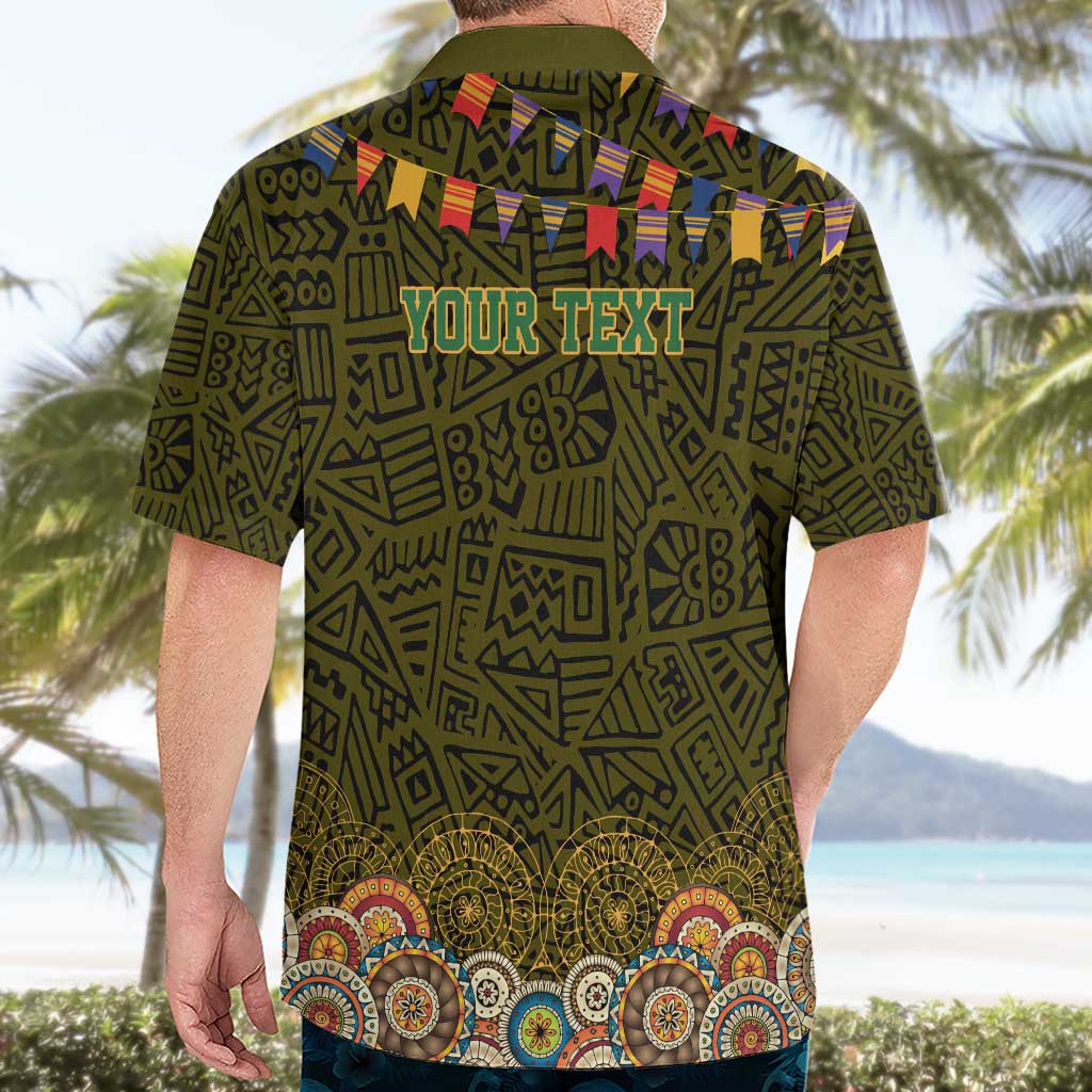 Personalized Mexico Cinco De Mayo Hawaiian Shirt Chilli Pepper and Cactus