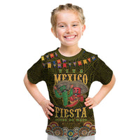 Personalized Mexico Cinco De Mayo Kid T Shirt Chilli Pepper and Cactus