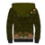 Personalized Mexico Cinco De Mayo Sherpa Hoodie Chilli Pepper and Cactus