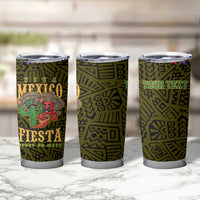 Personalized Mexico Cinco De Mayo Tumbler Cup Chilli Pepper and Cactus