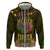 Personalized Mexico Cinco De Mayo Zip Hoodie Chilli Pepper and Cactus