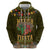 Personalized Mexico Cinco De Mayo Zip Hoodie Chilli Pepper and Cactus