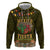 Personalized Mexico Cinco De Mayo Zip Hoodie Chilli Pepper and Cactus