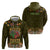 Personalized Mexico Cinco De Mayo Zip Hoodie Chilli Pepper and Cactus