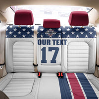 Custom USA Ice Hockey Back Car Seat Cover Sporty Style Go Champions