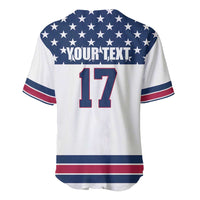 Custom USA Ice Hockey Baseball Jersey Sporty Style Go Champions