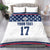 Custom USA Ice Hockey Bedding Set Sporty Style Go Champions