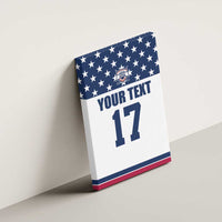 Custom USA Ice Hockey Canvas Wall Art Sporty Style Go Champions