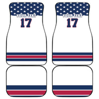 Custom USA Ice Hockey Car Mats Sporty Style Go Champions