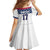 Custom USA Ice Hockey Family Matching Off Shoulder Maxi Dress and Hawaiian Shirt Sporty Style Go Champions