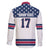 Custom USA Ice Hockey Family Matching Off Shoulder Short Dress and Hawaiian Shirt Sporty Style Go Champions