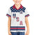 Custom USA Ice Hockey Family Matching Off Shoulder Short Dress and Hawaiian Shirt Sporty Style Go Champions