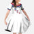 Custom USA Ice Hockey Family Matching Puletasi and Hawaiian Shirt Sporty Style Go Champions