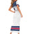 Custom USA Ice Hockey Family Matching Short Sleeve Bodycon Dress and Hawaiian Shirt Sporty Style Go Champions