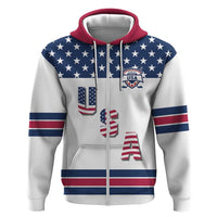 Custom USA Ice Hockey Hoodie Sporty Style Go Champions