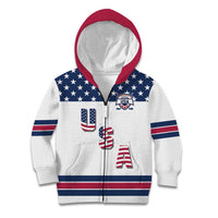 Custom USA Ice Hockey Kid Hoodie Sporty Style Go Champions