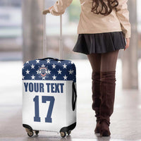 Custom USA Ice Hockey Luggage Cover Sporty Style Go Champions