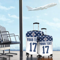 Custom USA Ice Hockey Luggage Cover Sporty Style Go Champions