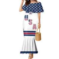 Custom USA Ice Hockey Mermaid Dress Sporty Style Go Champions