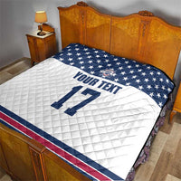 Custom USA Ice Hockey Quilt Sporty Style Go Champions