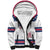 Custom USA Ice Hockey Sherpa Hoodie Sporty Style Go Champions