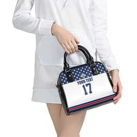 Custom USA Ice Hockey Shoulder Handbag Sporty Style Go Champions