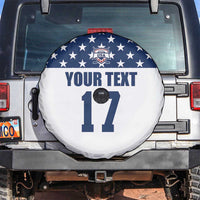 Custom USA Ice Hockey Spare Tire Cover Sporty Style Go Champions