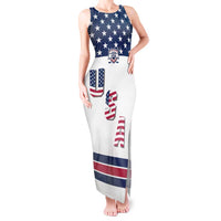 Custom USA Ice Hockey Tank Maxi Dress Sporty Style Go Champions