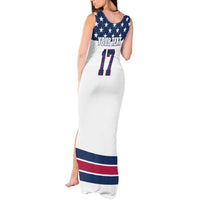 Custom USA Ice Hockey Tank Maxi Dress Sporty Style Go Champions