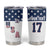 Custom USA Ice Hockey Tumbler Cup Sporty Style Go Champions
