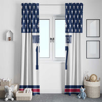 Custom USA Ice Hockey Window Curtain Sporty Style Go Champions
