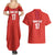 Custom Switzerland Ice Hockey Couples Matching Summer Maxi Dress and Hawaiian Shirt La Nati Go Champions