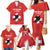 Custom Switzerland Ice Hockey Family Matching Mermaid Dress and Hawaiian Shirt La Nati Go Champions