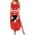 Custom Switzerland Ice Hockey Family Matching Summer Maxi Dress and Hawaiian Shirt La Nati Go Champions