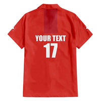 Custom Switzerland Ice Hockey Hawaiian Shirt La Nati Go Champions