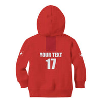 Custom Switzerland Ice Hockey Kid Hoodie La Nati Go Champions