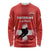 Custom Switzerland Ice Hockey Long Sleeve Shirt La Nati Go Champions