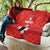 Custom Switzerland Ice Hockey Quilt La Nati Go Champions