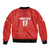 Custom Switzerland Ice Hockey Sleeve Zip Bomber Jacket La Nati Go Champions