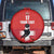 Custom Switzerland Ice Hockey Spare Tire Cover La Nati Go Champions