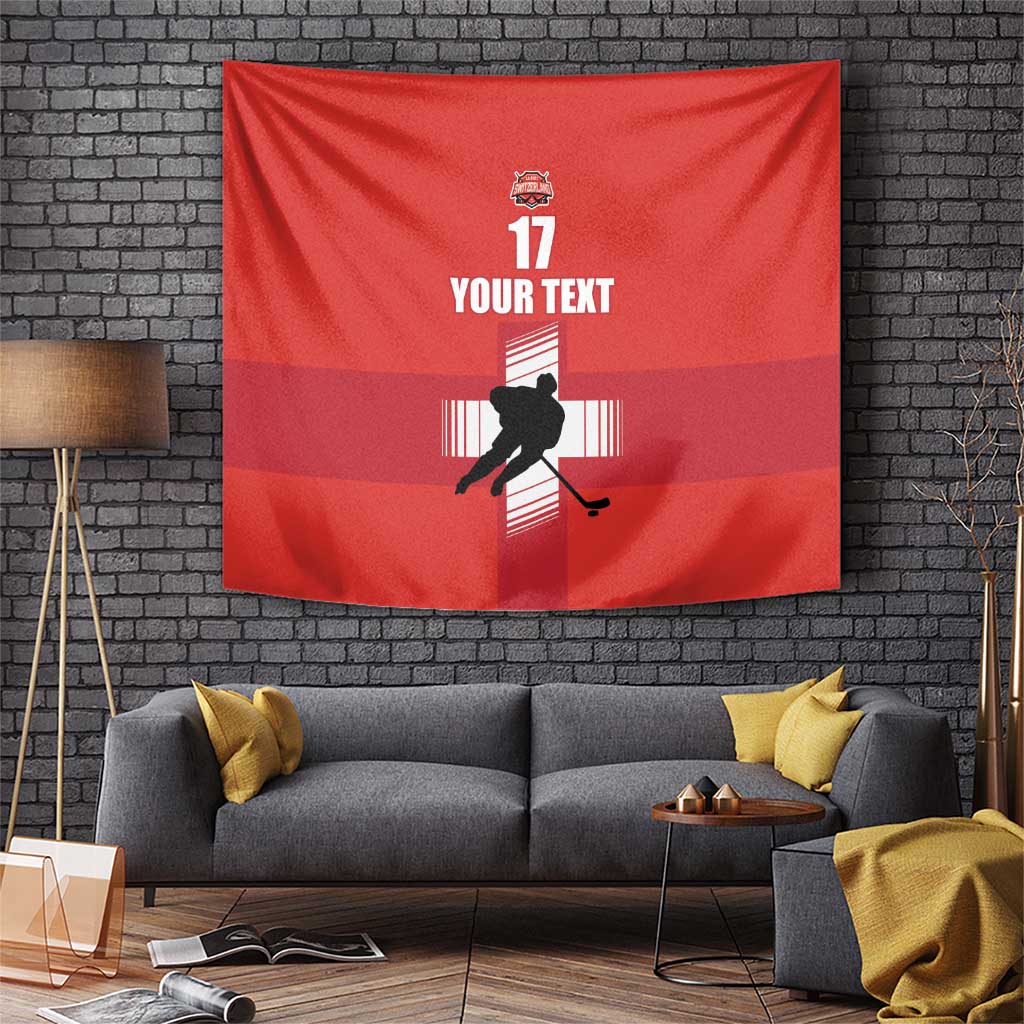 Custom Switzerland Ice Hockey Tapestry La Nati Go Champions