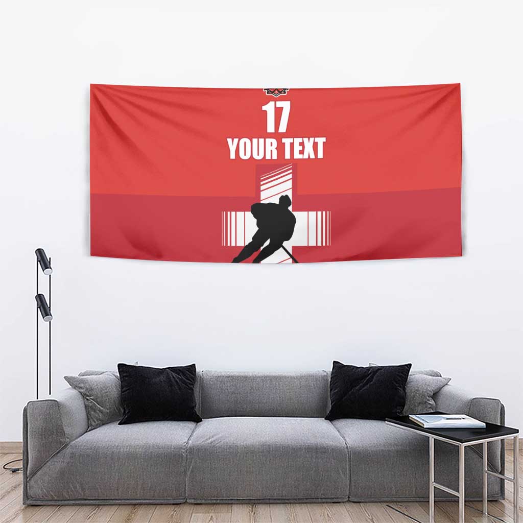 Custom Switzerland Ice Hockey Tapestry La Nati Go Champions