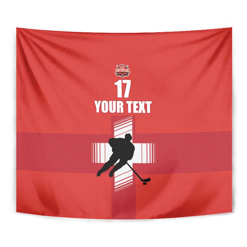 Custom Switzerland Ice Hockey Tapestry La Nati Go Champions