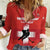 Custom Switzerland Ice Hockey Women Casual Shirt La Nati Go Champions